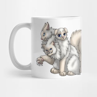 CerPURRus: Cream Point Mug